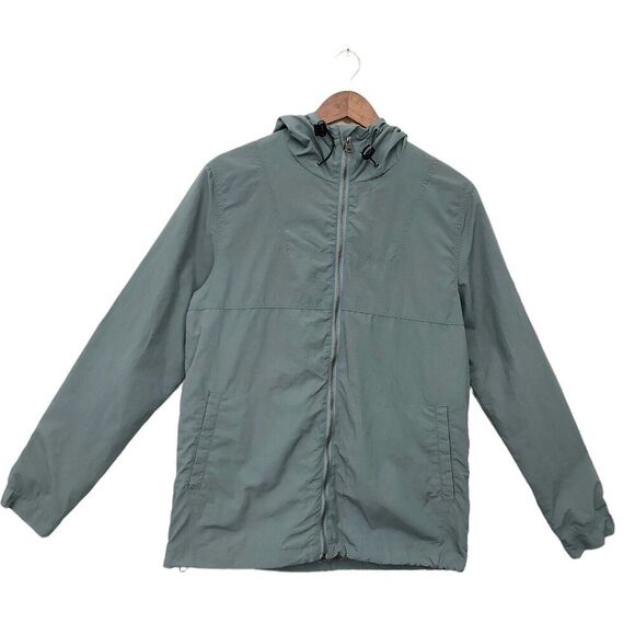 O'Neill Traveler Hooded Jacket Mens Small Green Long Sleeve Water Resistant - Picture 1 of 12